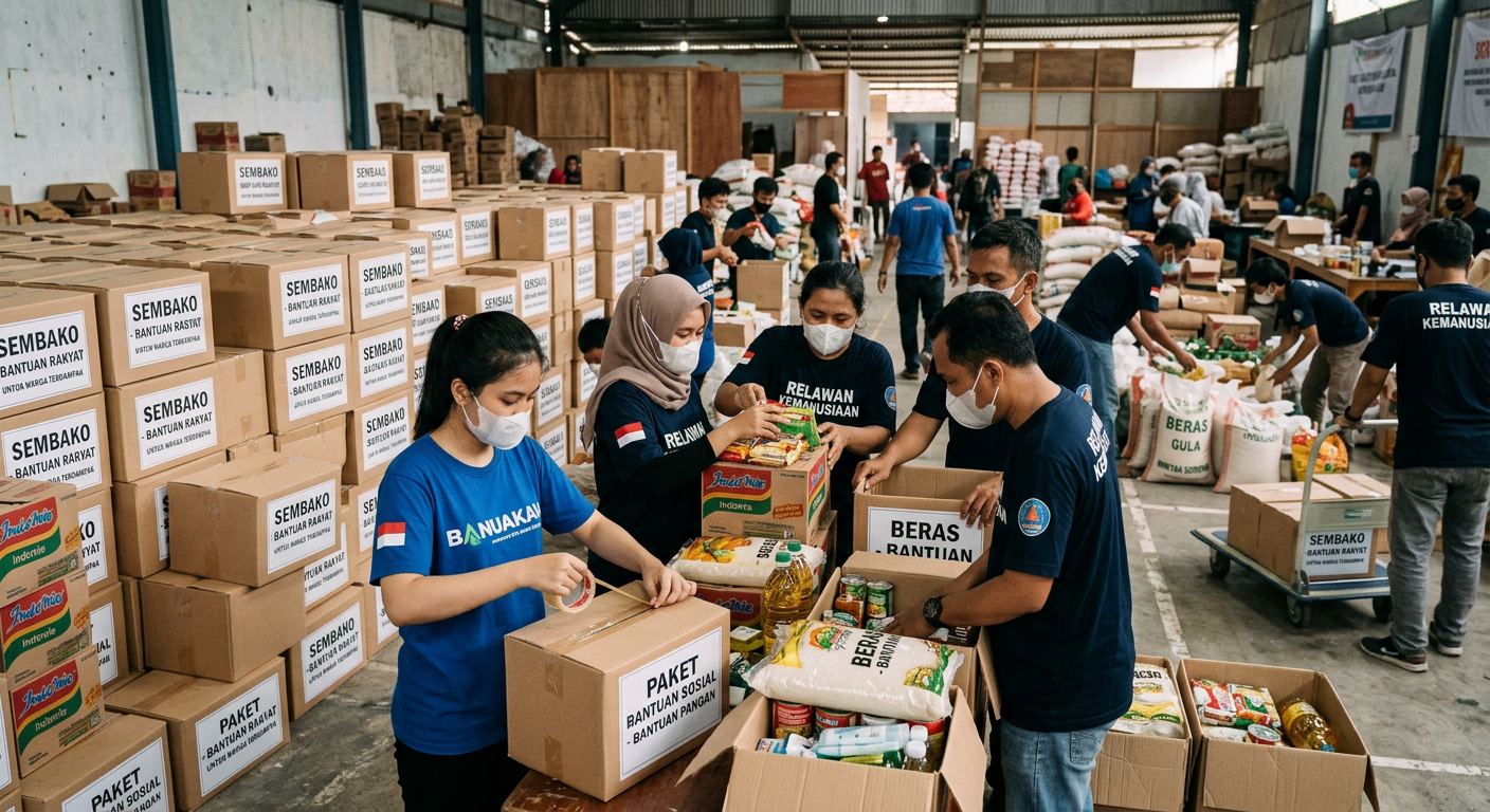 Aksi Bakti Sosial LIVESGP LAHAT Peduli di Komunitas
