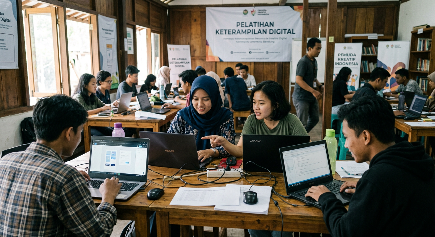 LIVESGP LAHAT Gelar Workshop Literasi Digital untuk Pemuda