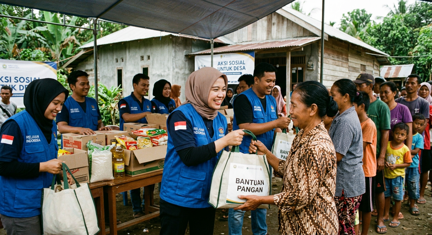 Sosial - Bakti sosial LIVESGP LAHAT Peduli