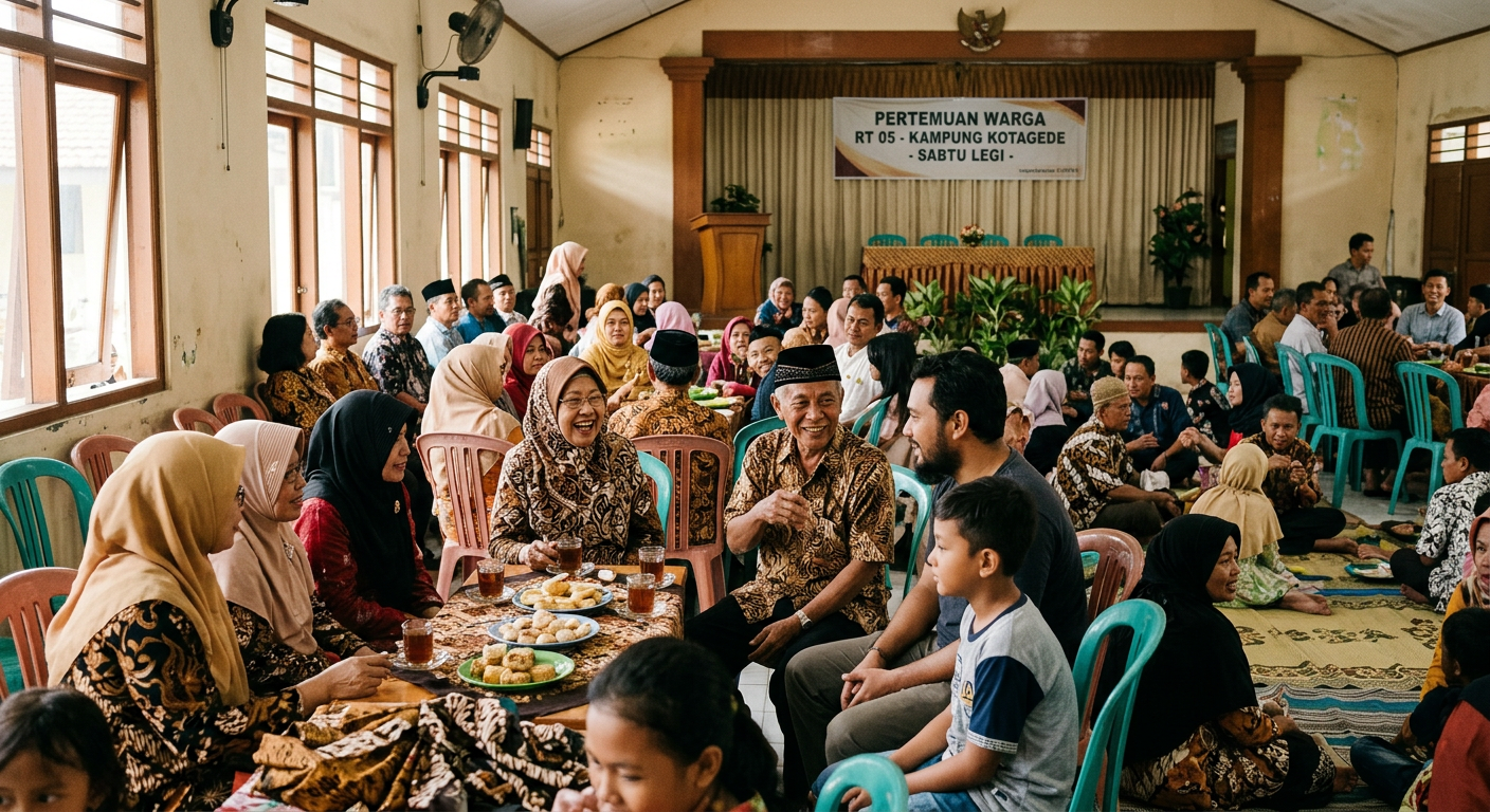 Pertemuan komunitas LIVESGP LAHAT - masyarakat Indonesia berkumpul bersama